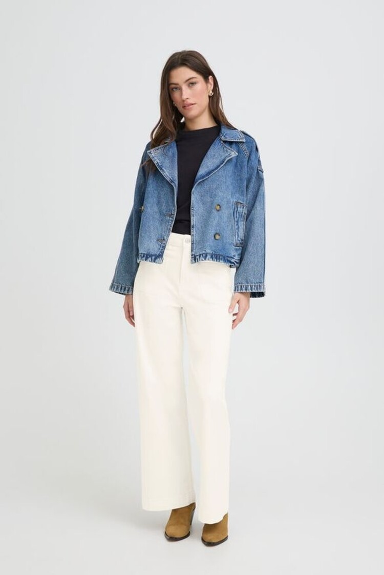 b.young BYLYDIA POCKET JEANS marshmallow
