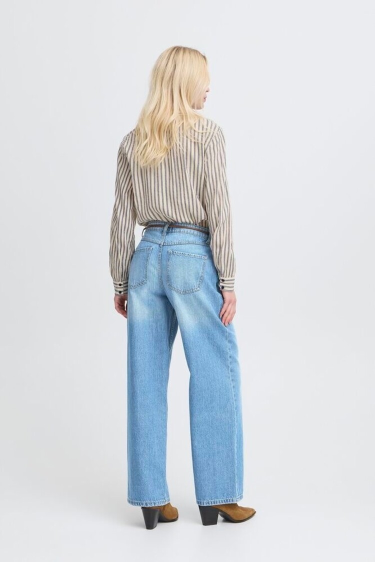 b.young BYKACILA JEANS mid blue denim