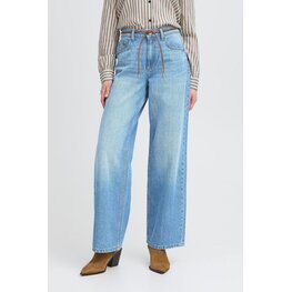 b.young BYKACILA JEANS mid blue denim