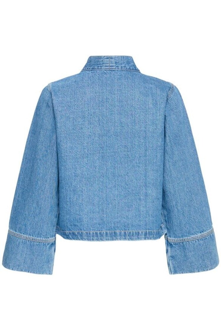 b.young BYKACILA SHIRT mid blue denim