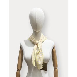 Me & Mommy Sjaal gestreept geel-roze