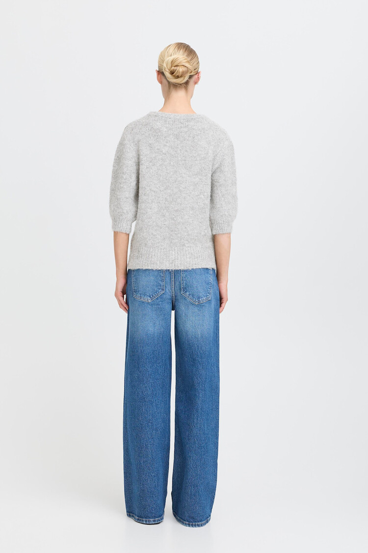 b.young BYOMEA VNECK JUMPER birch