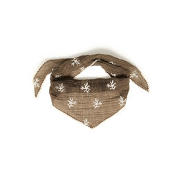 b.young BYWIKOLIA EMB TRIANGLE SCARF