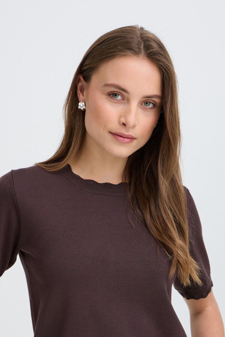 b.young BYMMORLA LUREX SS JUMPER
