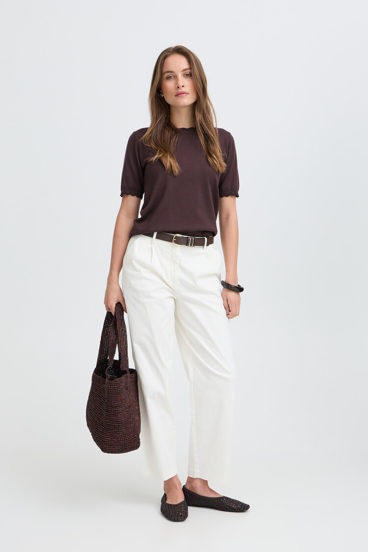 b.young BYMMORLA LUREX SS JUMPER