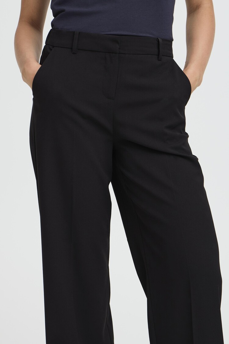 b.young BYDANTA WIDE LEG PANTS black