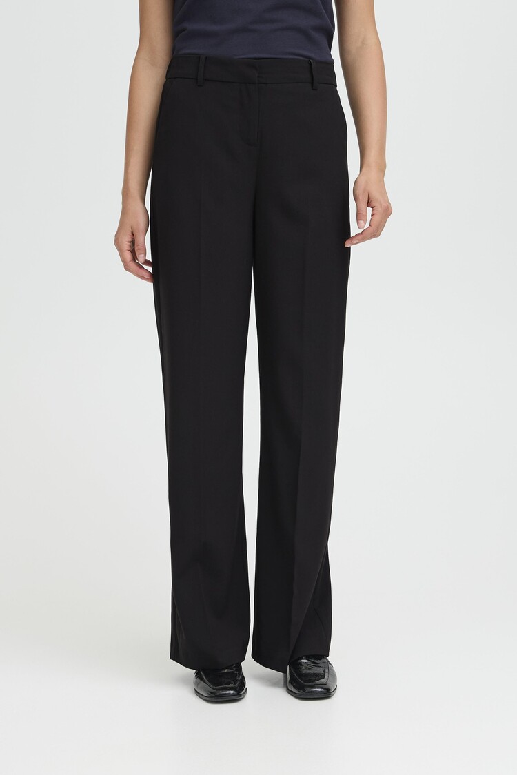 b.young BYDANTA WIDE LEG PANTS black