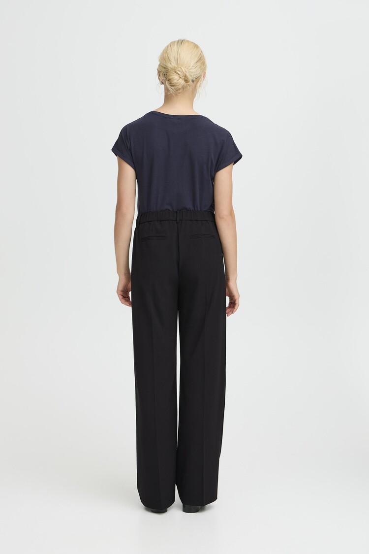 b.young BYDANTA WIDE LEG PANTS black