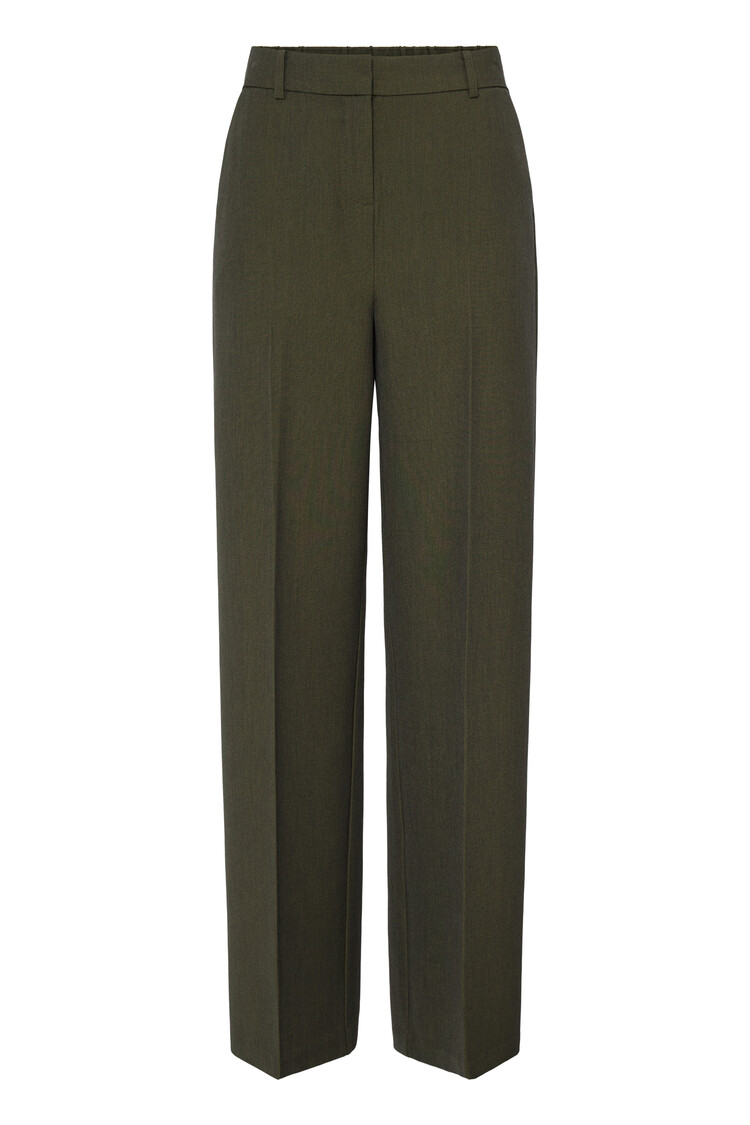 b.young BYDANTA WIDE LEG PANTS green