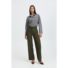b.young BYDANTA WIDE LEG PANTS green