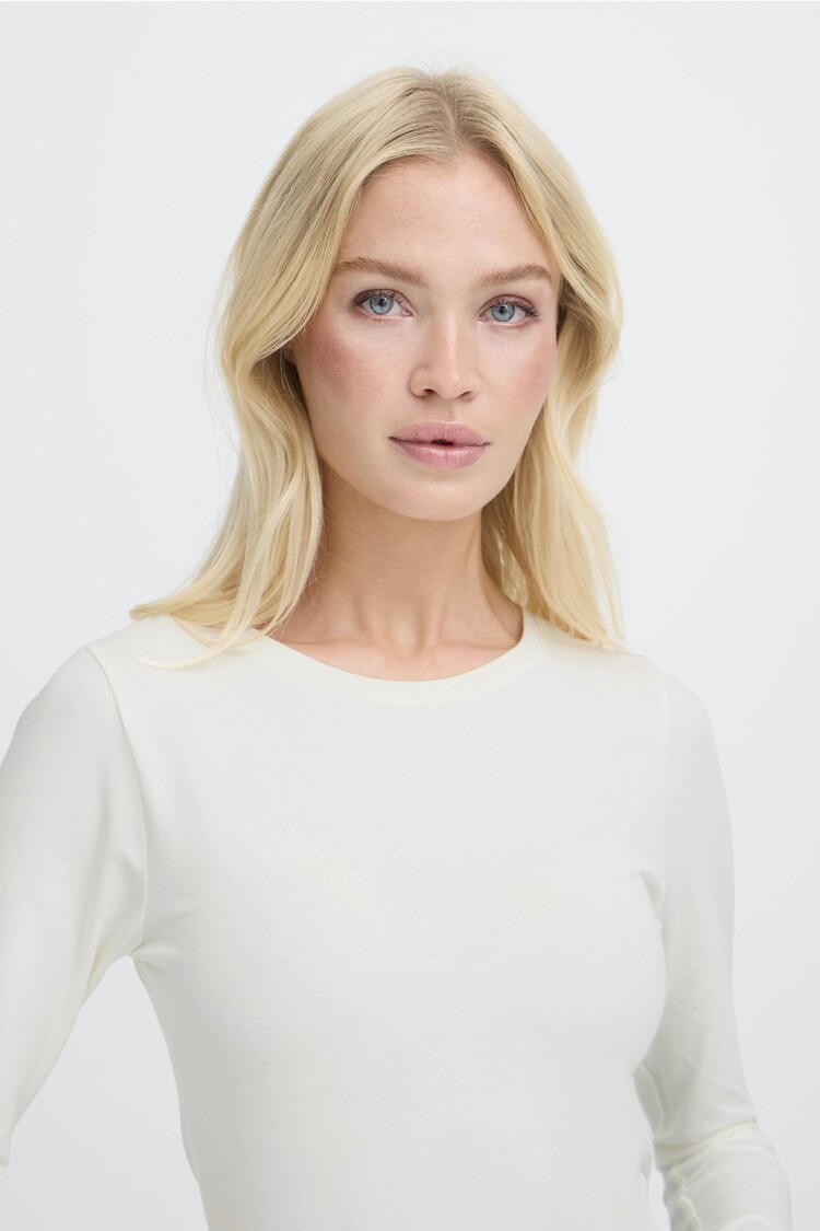 b.young BYPAMILA LS TSHIRT white