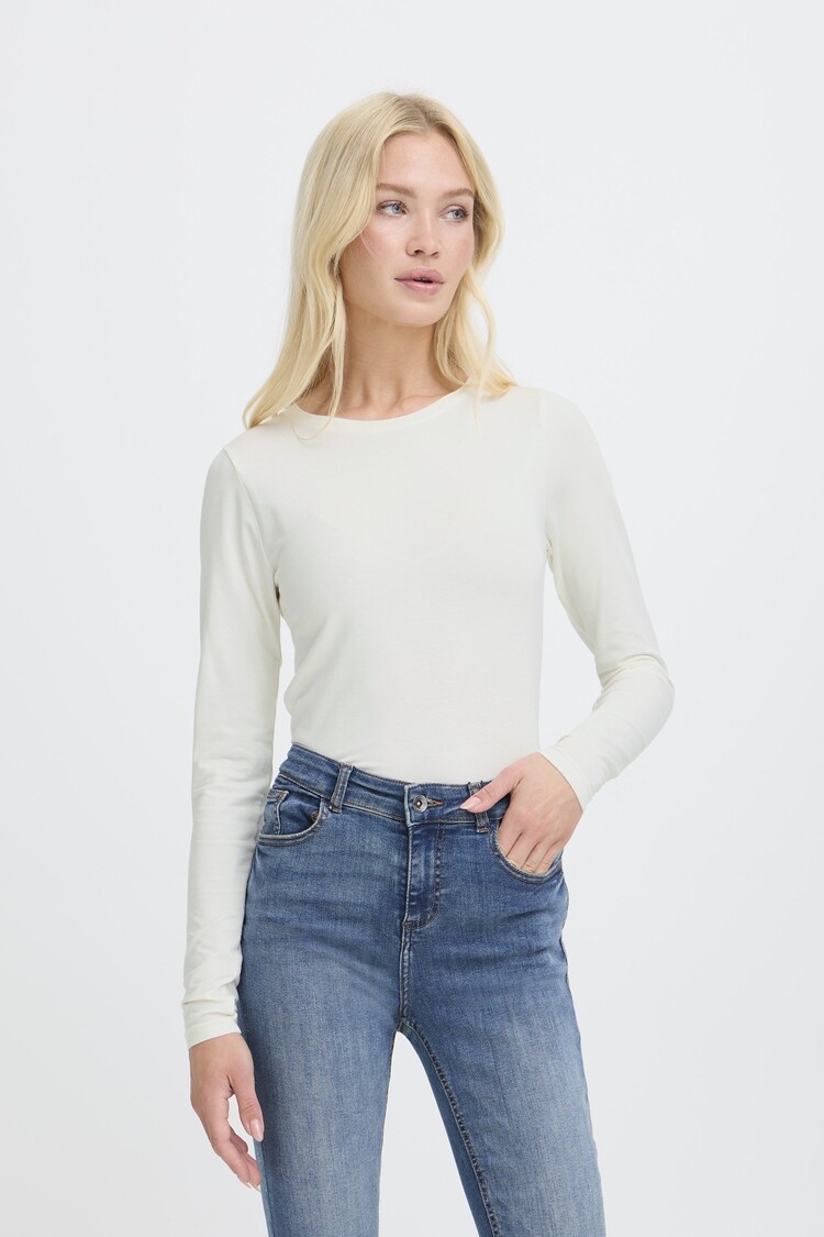 b.young BYPAMILA LS TSHIRT white