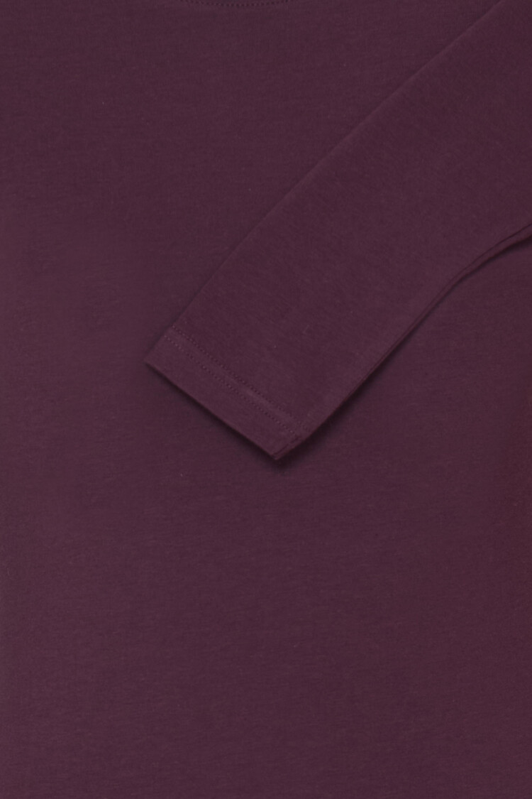b.young BYPAMILA LS TSHIRT bordeaux