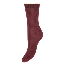 Ichi IALEA Socks bordeaux