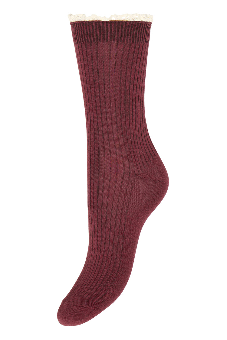 Ichi IALEA Socks bordeaux