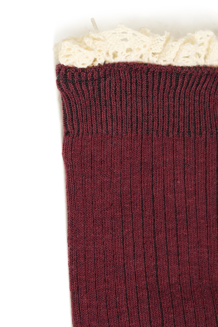 Ichi IALEA Socks bordeaux