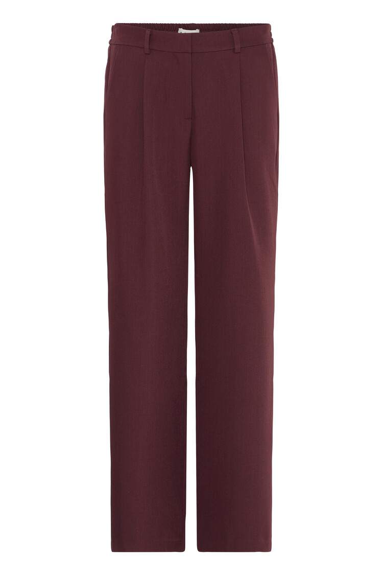 Ichi IHFAVA WIDE PANT bordeaux