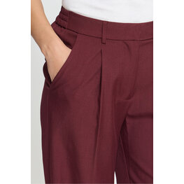 Ichi IHFAVA WIDE PANT bordeaux