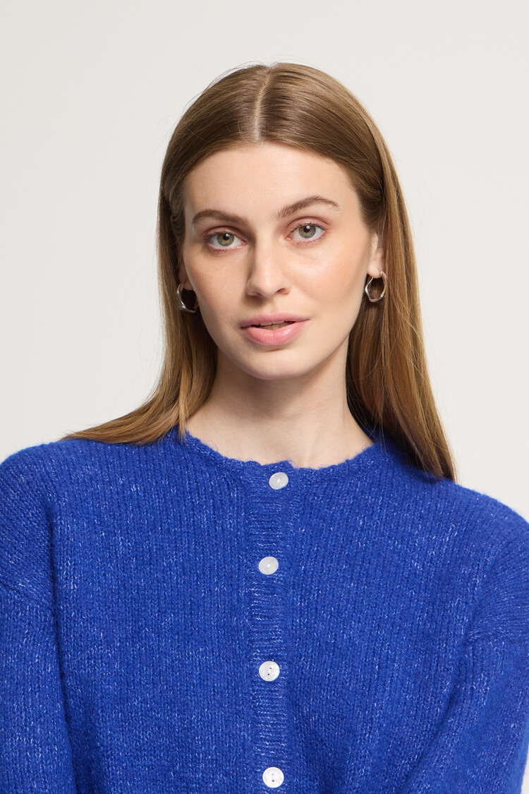 Ichi IHBELABLUE CARDIGAN blue