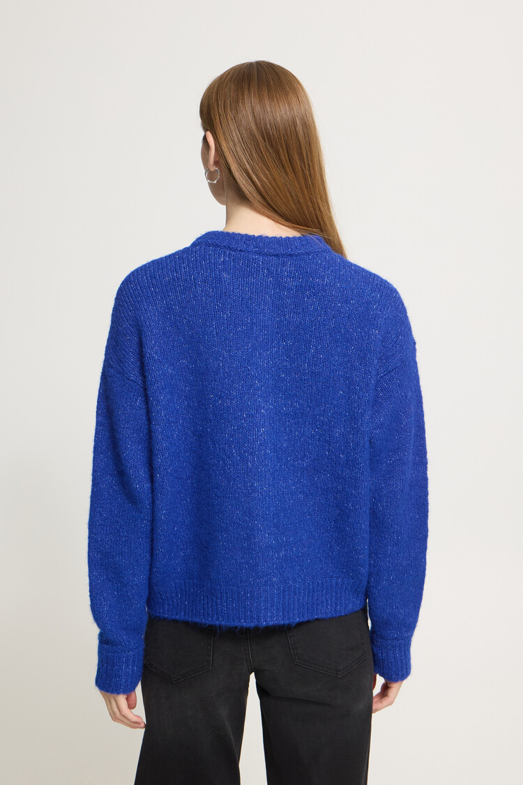 Ichi IHBELABLUE CARDIGAN blue