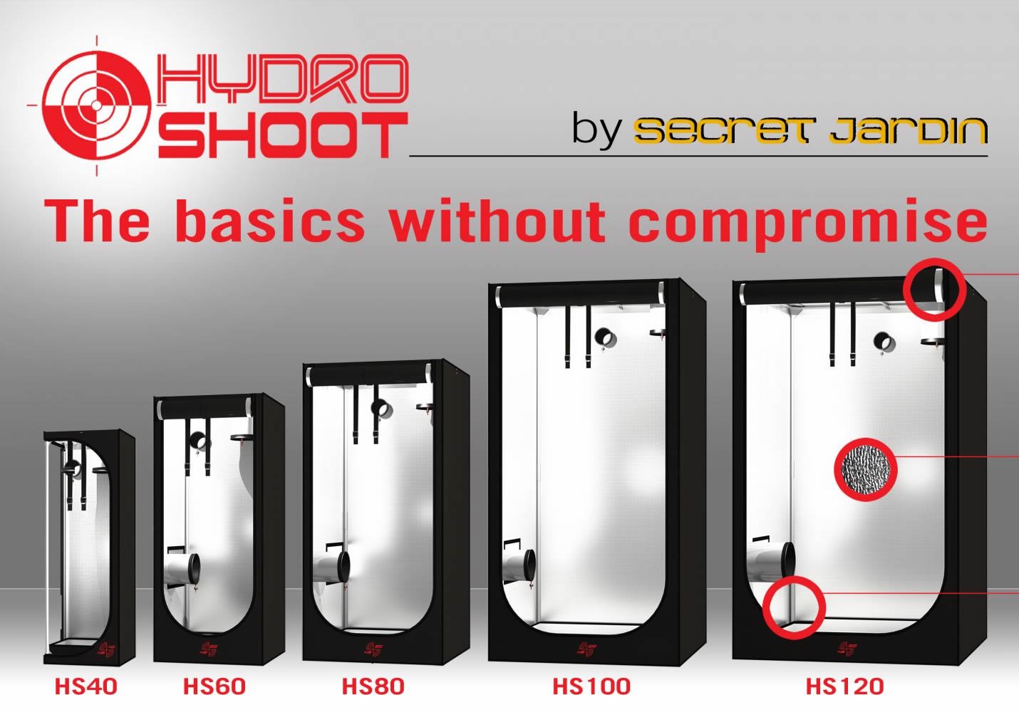 Hydro Shoot Grow Tents Secret Jardin 