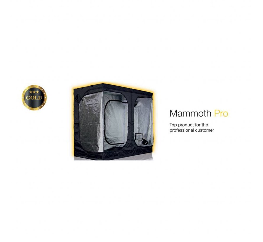 Mammoth Pro 240L+ Growbox 240x120x200/225 cm
