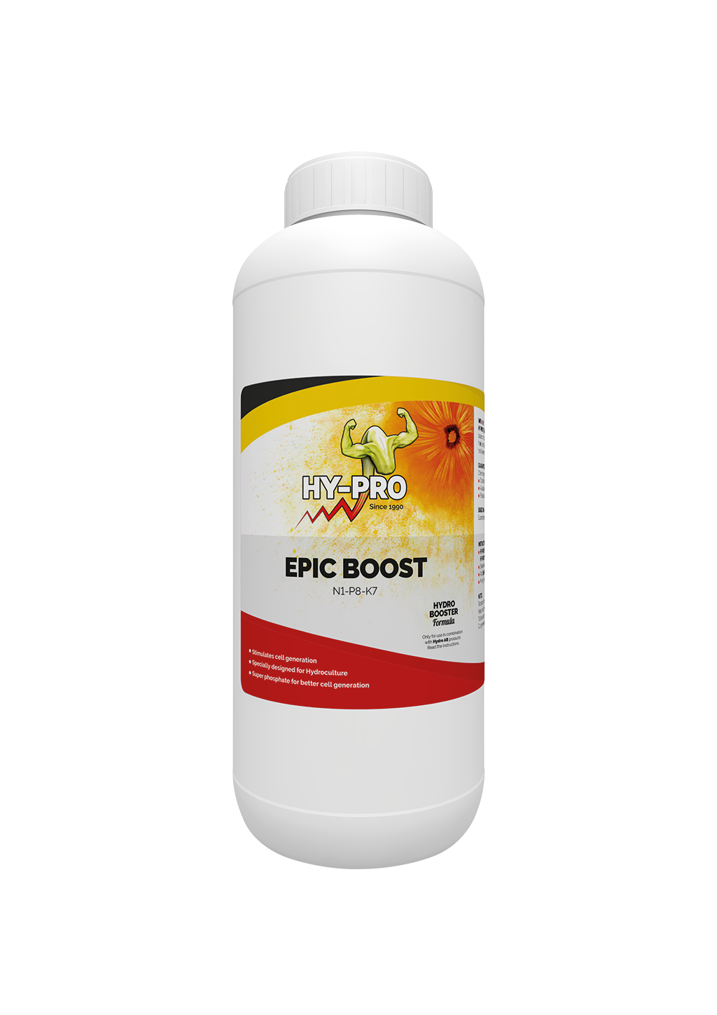 Hy-Pro Hydro Epic Boost 1 Liter.