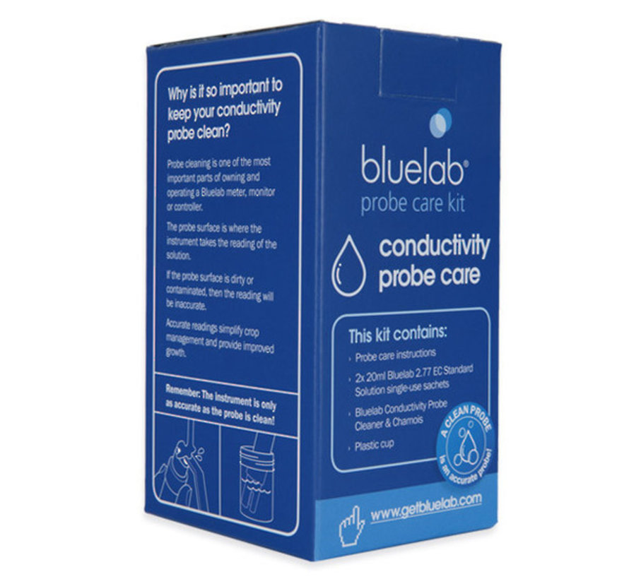 Bluelab EC Conductivity Probe Care Kit Schoonmaak en Calibratie Set