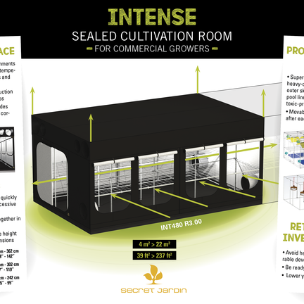 Secret Jardin Intense Grow Tent Secret Jardin Intense Grow Tent