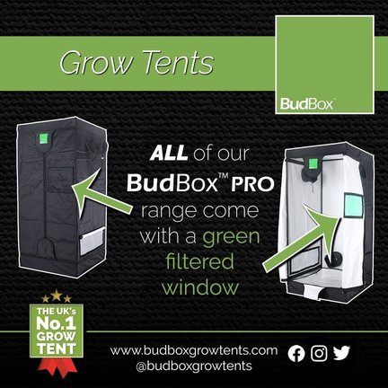 Budbox 120 Series Kweektent Budbox 120 Series Kweektent