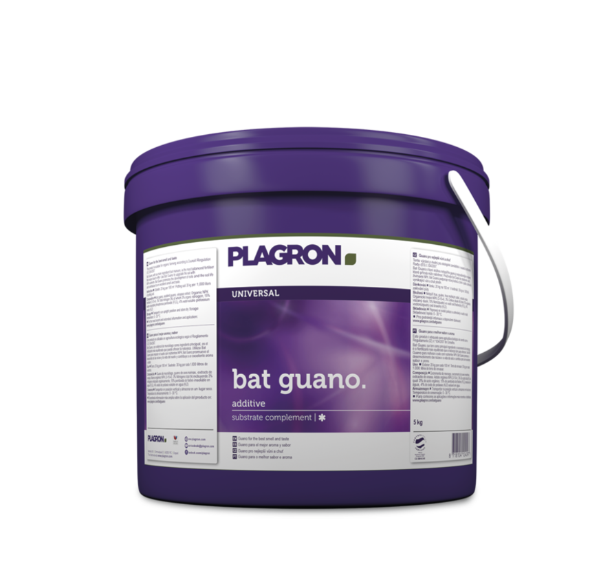 Plagron Bat Guano Vleermuizenmest 25 Liter