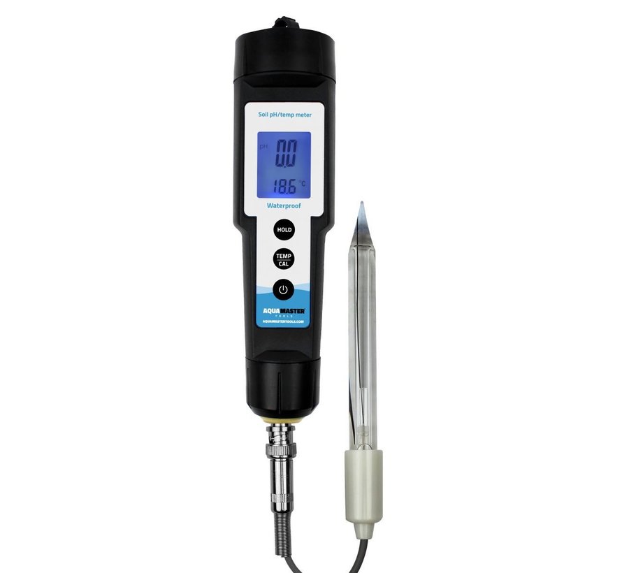 Aqua Master Tools S300 Pro pH Temperatuur Digitale Grond Substraat Meter