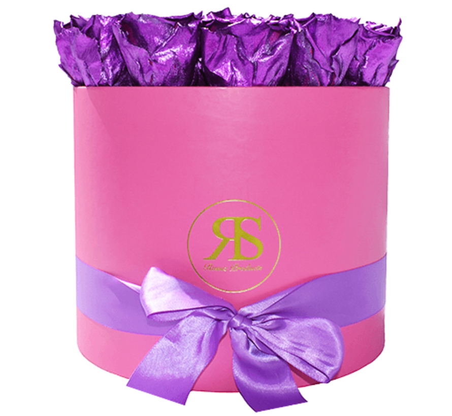 Rosuz Flowerbox Longlife Ciara Metallic Paars