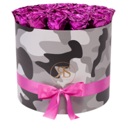 Rosuz Flowerbox Longlife Coco Metallisches Rosa