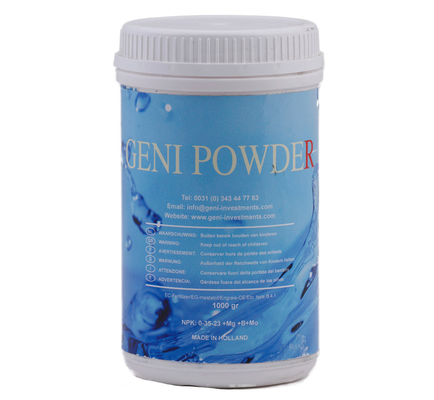 Geni Powder Bloeistimulator 1 Kg
