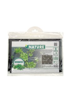 Nature Black Cultivation Foil with 100x Ø6cm Planting Holes 0.95mx5m