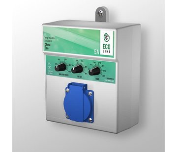 Techgrow Clima Control - Eco 5A Temp/Luchtvochtigheid Fan Control