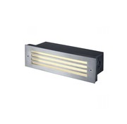 SLV outdoor wall lamp Brick Mesh Led - stainless steel
