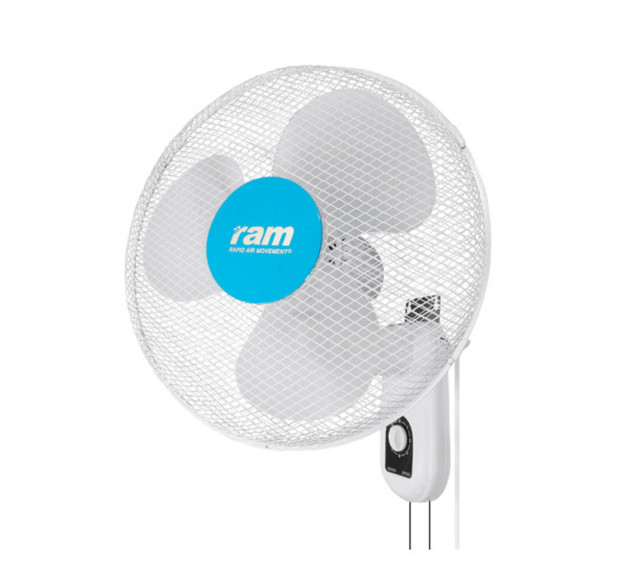 Wetenschap Anzai Uitdrukking Ram Wand Ventilator Ø40cm 40 Watt 3 Snelheden Zwenkbaar » Raja Trading |  The Urban Garden Store