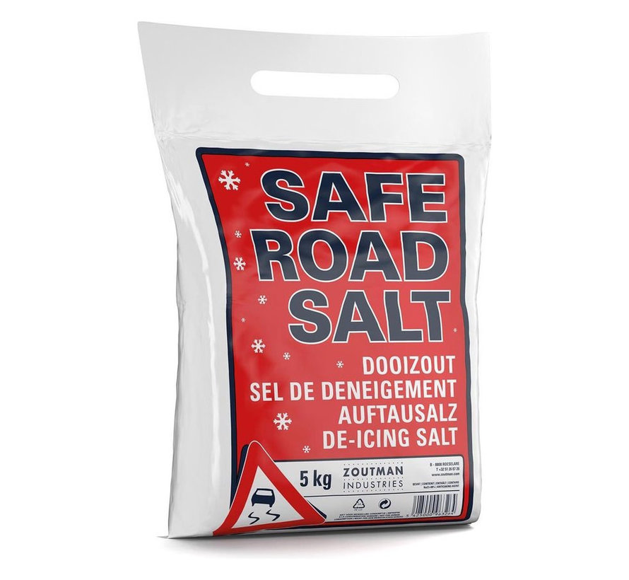 Zoutman SAFE ROAD SALT® Streusalz Beutel 5 kg