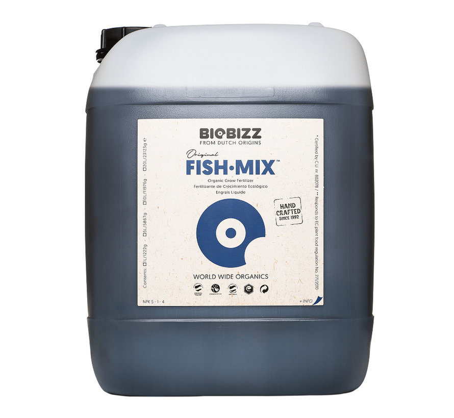 Biobizz Fish Mix Vloeibare Meststof 10 Liter