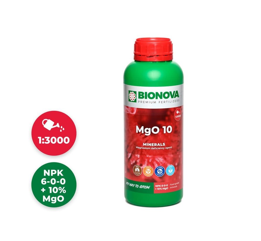 Bio Nova MgO 10 Magnesium 1 Liter