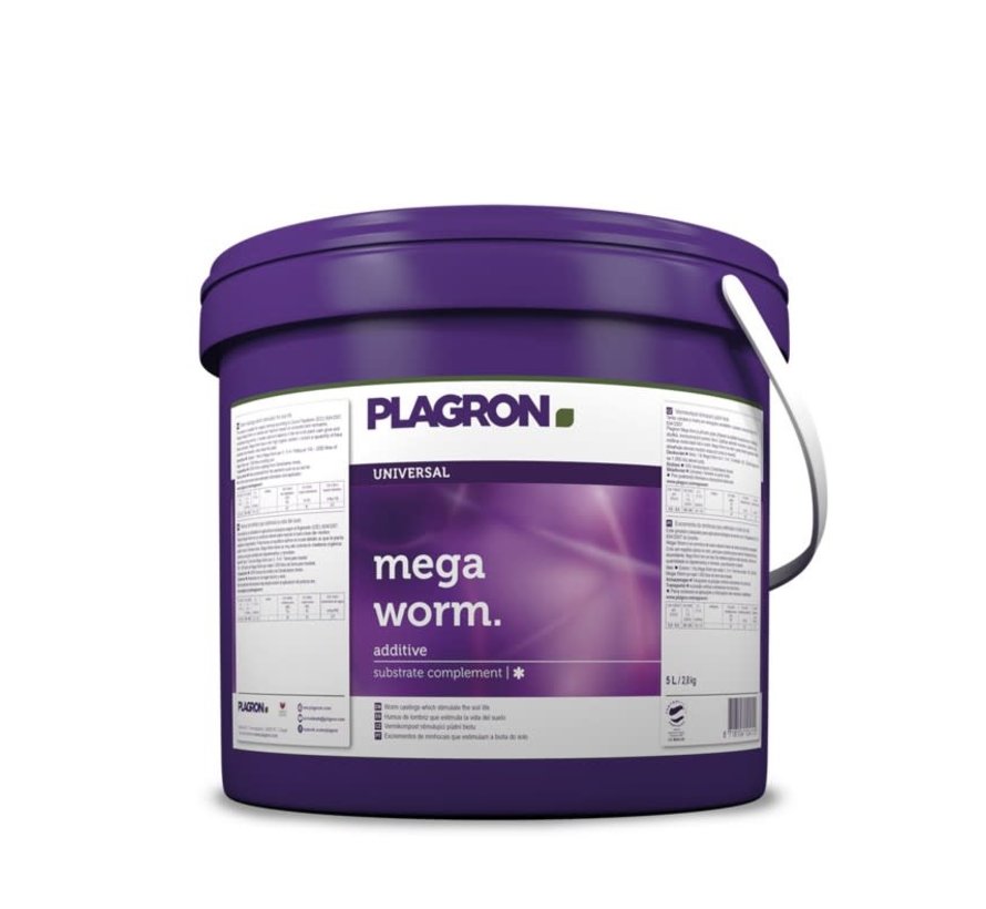 Plagron Mega Worm Wurmhumus 5 Liter