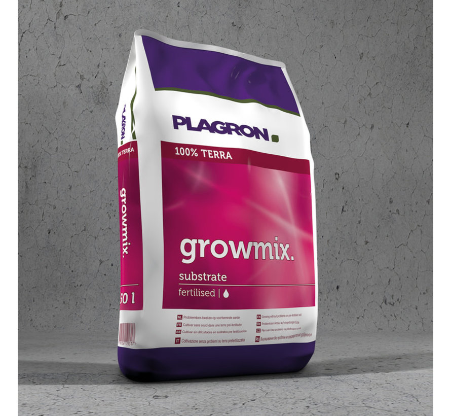 Plagron Growmix Substraat met Perliet 50 Liter 55 Zakken per Pallet