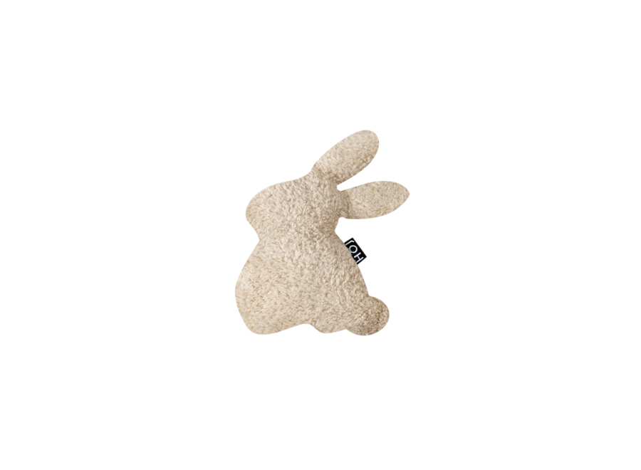 House of Jamie Crinkle Toy Rabbit - Oatmeal Teddy