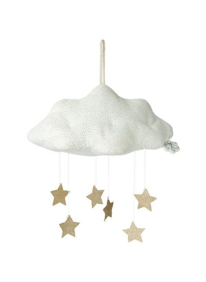 Picca Loulou Cloud Corduroy White with Stars