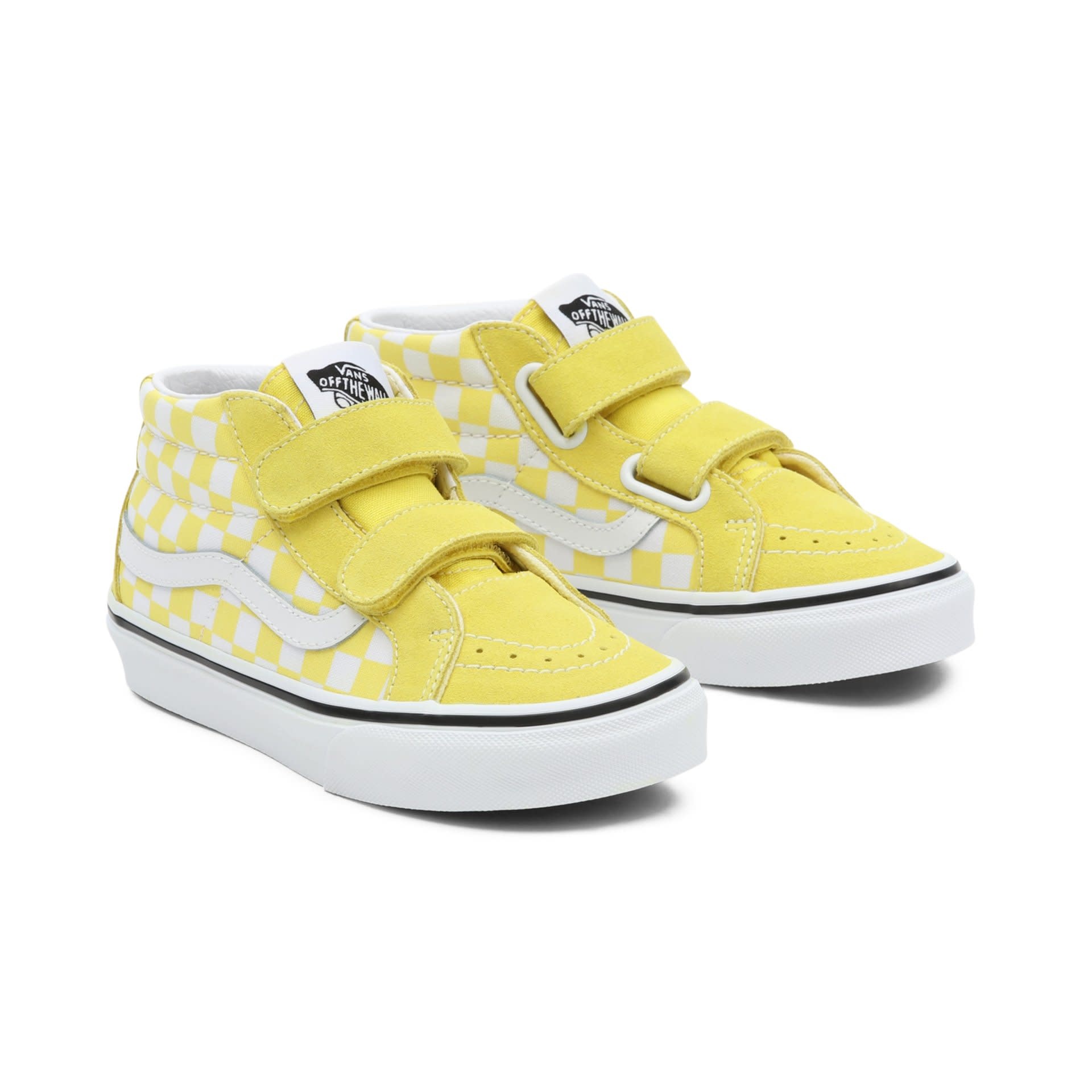 vans mid yellow