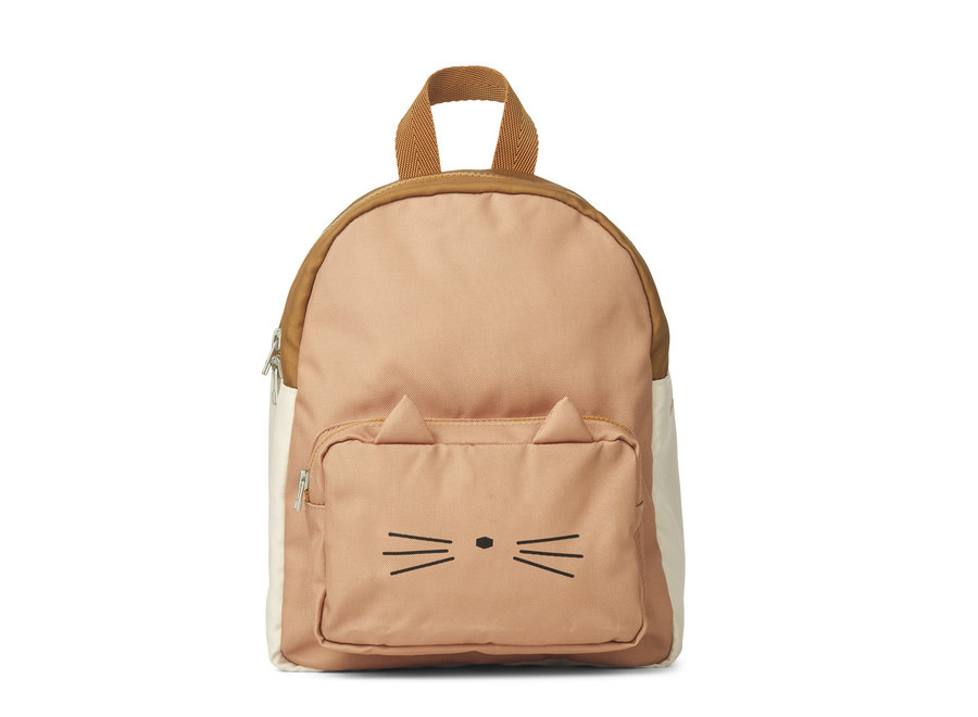 Liewood Allan Backpack Cat Tuscany Rose Multi Mix