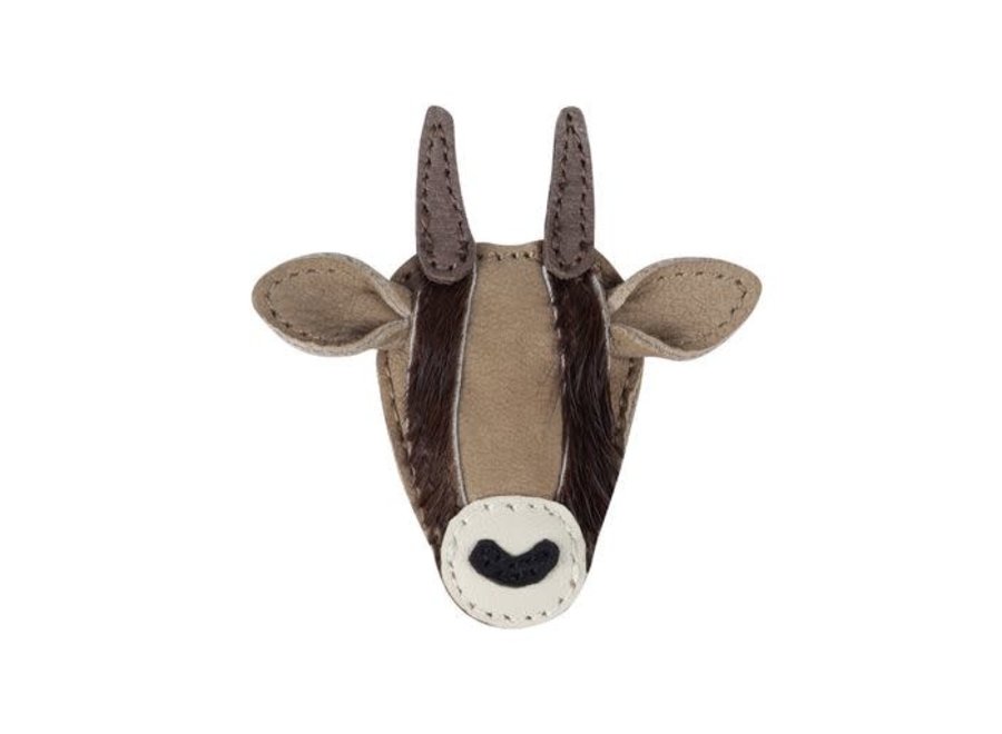 Donsje Josy Exclusive  Hairclip Oryx Truffle Nubuck
