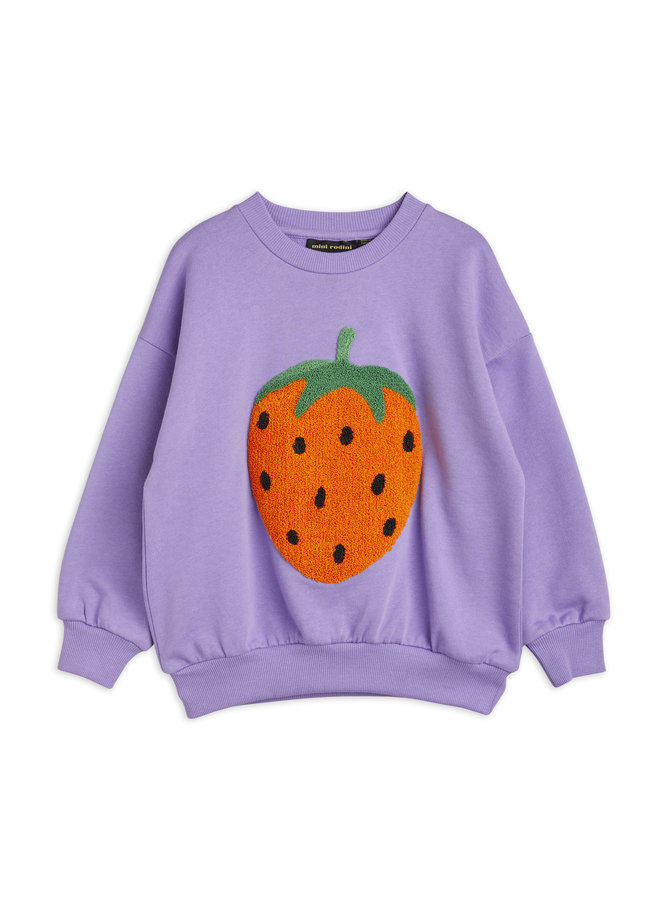 Mini Rodini Strawberries Emb Sweatshirt